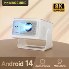 Проектор Magcubic HY350 Max 8K портативний: 900 ANSI, Android 14, 20000:1, Wi-Fi 6+BT, до 150" зображення