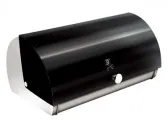 Хлібниця Berlinger Haus Black Silver Collection 38,5x28x18,5 см із нержавіючої сталі чорна