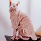 Флісова кофта для котів (кішок) Фараон M Персиковий