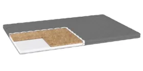 Тонкий матрац-топер Purple Fix HARDY 140x190 см