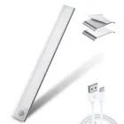 Акумуляторний LED світильник 40см 2W 1500mAh 3000-6000К сенсорний з датчиком руху та регулюванням яскравості