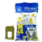 Основа для системи вирівнювання плитки SVP Nova 1.5 мм 1000 шт (11015)