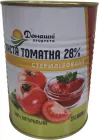 Томатна паста Домашні продукти 28-30% 1 кг (4820186124019)