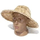 Бриль український чоловічий з рогозу, діаметр 40 см