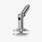 Фурнітура для скляних козирків шарнір кріплення скла штанга-скло OF-Q-2 кріплення козирка скляного дашка (нержавійка)