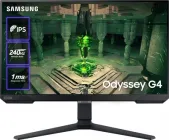 Монітор 25" Samsung Odyssey G4 S25BG40 (LS25BG400EIXUA) IPS Full HD / 240Гц / 8-Bit / sRGB 99% / HDR10 / nVidia G-SYNC Compatible / AMD FreeSync Premium