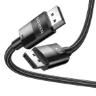 Кабель UGREEN DP114 DisplayPort 1.4 to DisplayPort 8K@60Hz 3m Black (80393)