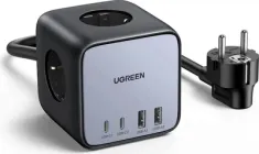Мережевий зарядний пристрій UGREEN CD268 65W DigiNest Cube (2C2A) (UGR-60113) (UGR-60113)