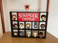 Полиця органайзер для колекції фігурок Stranger Things Kinder Joy