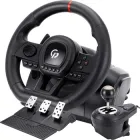 Ігрове кермо GamePro RW038PM з педалями та коробкою передач PC/XBOX360/XBOXONE/SWITCH/PS3/PS4