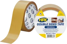 Двостороння стрічка HPX для гладких поверхонь, килимів і лінолеуму, економ 38 мм х 10 м (CE3810)