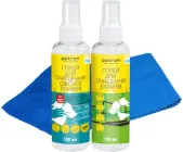 Комплект 4в1 Patron BUNDL-17 Спрей для очищення екранів 100 мл (F3-008) + Спрей для очищення оргтехніки та пластику 100 мл (F3-009) + Серветка мікрофібра 20х20 см (F4-019) та Серветка 30х30 см (F4-009)