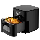 Фритюрниця з гарячим повітрям iHunt Bro Air Fryer Ultra 4.2L — аерофритюрниця без олії з цифровим управлінням, 7 програмами та потужністю 1200 Вт