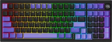 Клавіатура бездротова Proove Gaming Slicker Special Edition Bluetooth/Wireless/USB Black/Purple (647930569)