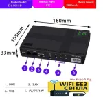 ДБЖ для роутера (маршрутизаторів) DC1018P Mini Smart Portable UPS 8800 mAh (18WH) DC 5V/9V/12V (UA-102822_Black)