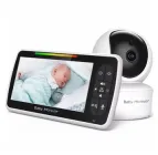 Відеоняня Baby Monitor SM650 з монітором 5'' двостороннім зв'язком та нічним баченням.