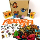 Подарунковий набір "Брейнрот" для 3 дітей від Fresh Tattoo (gift-box-brainrot-3kids)