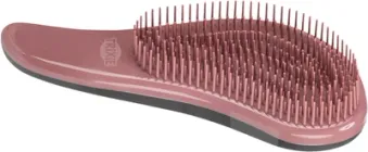 Щітка для котів Trixie м'яка, пластик 19 см Рожево-чорна (4011905231334)