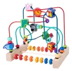 Пальчиковий лабіринт C 74141 (24) дерев'яний, в коробці