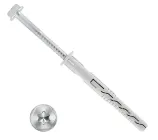 Дюбель рамний 12х120 KPR-FAST шестигранна головка під ключ + внутрішній Torx