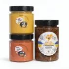 Набір "Імунітет" - паста Амосова, крем-мед з прополісом та журавлиною 1,1 кг (ТМ «Меду Треба»)