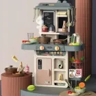 Велика дитяча кухня з водою та парою 92015 Fun Game 42 предмета Блакитна – “Маленький Шеф”