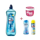 Ополіскувач Denk mit для посудомийки 1л + Гранули, Паста та Піна