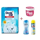 Сіль Denk mit для посудомийки 2кг + Гранули, Паста та Піна