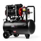 Безмасляний повітряний компресор для очищення накачування сервісних робіт мастерні Kraft&Dele KD1385 бак 24 л потужність 1390 Вт швидкість 2800 об/хв тиск 8 бар