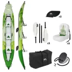 Каяк Aqua Marina Betta Leisure Kayak 3-person Inflatable deck Paddle included Зелений/салатовий (1053-BE-475)