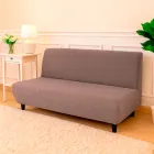 Чохол на диван-книжку без підлокітників Love You Mono Line Коричневий (ly81218)