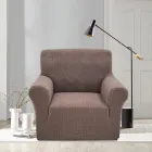 Чохол на крісло Love You Mono Line Коричневий (ly82206)