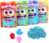 Кінетичний пісок Strateg Magic sand у пакеті 39402-3 блакитний 350 г (4823113865092)