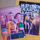 Розмальовка KPop Demon Hunters Кейпоп-охотницы на демонов А4 Набір 2 шт (26282)