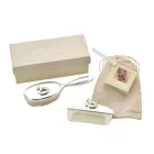 Посріблені щітка та гребінець дитячі (набір) WIDDOP and Co. (CG868)