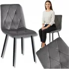 Крісло стілець для кухні вітальні барів Bonro B-421 сіре