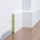 Плінтус накладний FSPRO 1080F3 МДФ 2,5 м Білий (P.MDF1080F3W) 1 м. п.