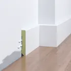 Плінтус накладний FSPRO 1060R2 МДФ 2,5 м Білий (P.MDF1060R2W) 1 м. п.