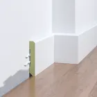 Плінтус накладний FSPRO 1060F3 МДФ 2,5 м Білий (P.MDF1060F3W) 1 м. п.