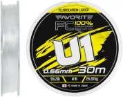 Флюорокарбон Favorite U1 FC 30 м #16/0.66 мм 59.2lb/26.87 кг (16931224)