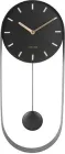 Настінний годинник Karlsson Pendulum з маятником 50 x 20 x 4.8 см Чорний (8714302657337)