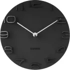 Настінний годинник Karlsson Edge 42 см Чорний (8714302426179)