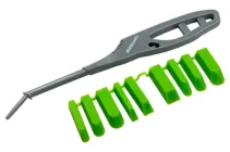 Шпатель для силікону зі змінними насадками 9 шт. (м-х-124)