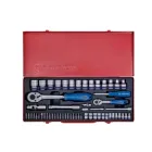 Набір інструментів KING TONY 58 шт. 1/4" та 1/2" (7558MR)