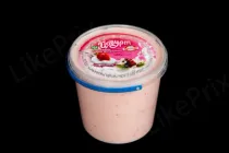 Йогурт 4% з Полуницею 1000г відерце Молницьке - Смак дитинства