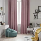 Тканина портьєрна однотонна Фонлук Canvas 290 см, 250 гр/м2, шторна тканина, тканина для штор, штори, портьєри, гардіни, тканина для гардин V-212 фрез м.п.