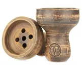 Чаша для кальяну Karma 77мм Turkishа глина, універсальна під ущільнювач, ручна робота