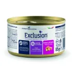 Консерва Exclusion Hypoallergenic зі свининою для котів з харчовою алергією 85 г