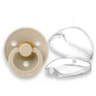 Пустушка BIBS 0-6 міс Colour Vanilla в контейнері для зберігання V01