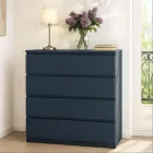 Комод Брайт Мастер Форм 900 х 376 х 950h Антрацит (Телескопічні напрямні) (800 -1000 - 400) 20176